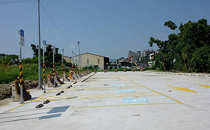 新北泰山塭仔圳文中一臨時平面停車場8/1啟用