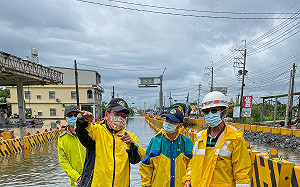受西南氣流影響 牡丹水庫開始洩洪 屏東山區最高雨量達250釐米