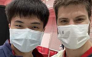 IG曬與林昀儒自拍合照 奧恰洛夫:場上是勁敵 場下是好友