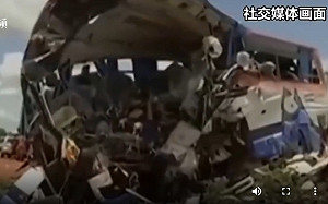 現場畫面曝光!馬里突發交通事故致41人死亡 車頭被撞粉碎