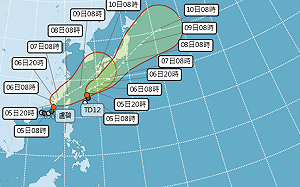 「盧碧」最快下午解除海警!「銀河」颱風明接力生成