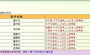 今天停班課縣市疫苗接種延期 各地活動暫停一覽表