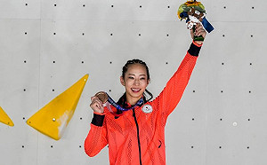 日本攀岩女王獲銅 傳奇生涯謝幕