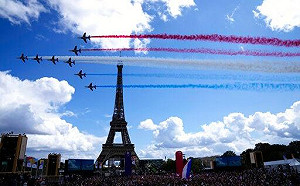 巴黎奧運豪華！艾菲爾鐵塔舉辦賽事