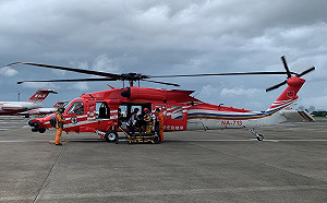 解救「孤島」501人 高市府二派直升機送愛桃源