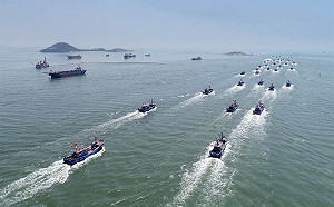 中國不斷擴張南洋漁業船隊 美智庫批 :「全球最大非法捕撈國」