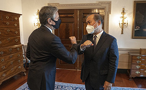 美日再度會面 重申台海和平與穩定