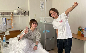 第一女雙組合成員廣田彩花手術成功