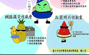 全台警局暑假宣導「防止兒少性剝削」 南投縣警局有獎問答參一腳