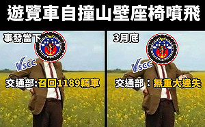 (影)已讀不回？2/3遊覽車有缺失 邱顯智：交部沒從太魯閣事件學到教訓