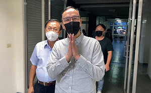 朱立倫低調秘訪南投 避談「最想選總統」說