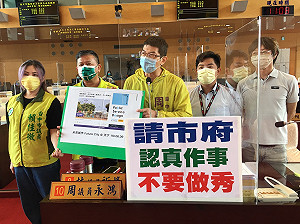 無人機清消僅一次就大宣傳 中市議員周永鴻批作秀