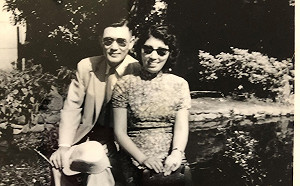 馬英九在七夕用老照片訴說父母相守一生 祝大家情人節快樂