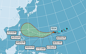 台東36°C熱爆！關島東方熱帶性低壓 成形颱風機會大