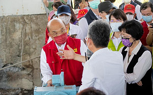 蘇貞昌好感度創一個月新低   五倍券政策轉彎免付一千元救火
