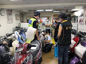 新北電動自行車聯合稽查 確保消費者騎乘安全 