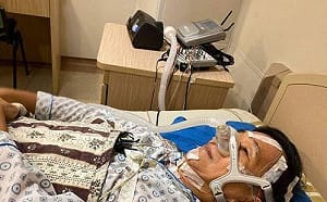 近照曝光！陳水扁再度住院！感嘆成了「電線象人」陳致中說明