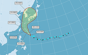 熱帶低壓TD14復活！彭啟明：不排除有成颱機會