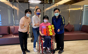 新北最強身障阿嬤盧碧春代表全國出戰東京帕運