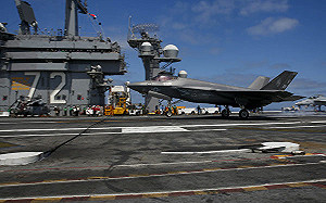 往返奔襲5,000英哩要打誰? 美軍建造F-35C小型部隊