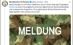 阿富汗喀布爾機場交火1死3傷 美軍.德軍參與