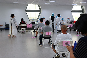 高雄男打完高端突倒地  送醫觀察已正常離院返家