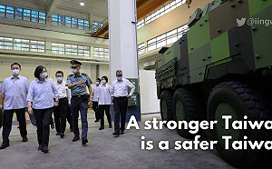 新聞周刊：蔡是近幾十年來最重國防領袖 但台灣軍事預算偏低