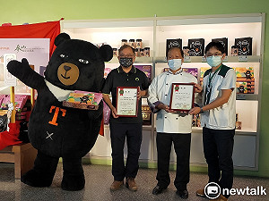 阿聰師糕餅「喔熊」上身內含愛心 聯名商品開箱贈家扶