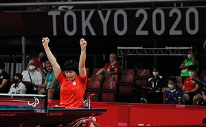 帕運桌球連傳捷報 蔡英文臉書集氣為選手加油