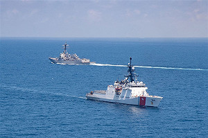 美軍艦通過台灣海峽 今年第8次