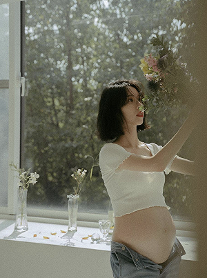 最美的網紅孕婦！網稱羨：也太瘦