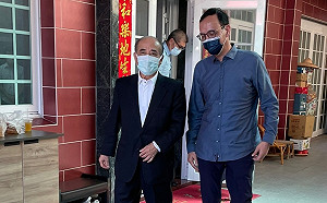 朱立倫南下向王金平請益 設國民黨駐美代表處有共識