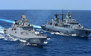 德巡防艦「巴伐利亞號」亞太行抵印度洋 與印度海軍聯手「反海盜」