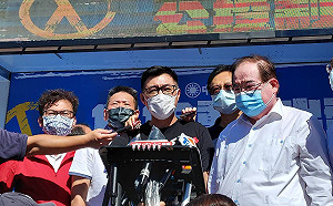 舉辦重啟公投活動 江啟臣：公投重要性遠高於黨主席選舉