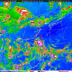 對流雲系直撲東南部 桃園以南與山區提防午後雷雨