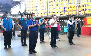 新北埔墘福德宮捐贈物資及善款50萬元獻愛心