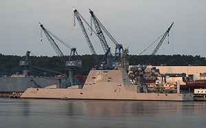 要價逾2400億台幣！世界最強戰艦 美海軍第3艘「朱瓦特級」驅逐艦海試