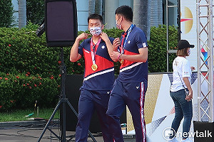 總統府凱旋派對 戴資穎：接下來奧運還有3年有點長