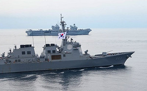 五國聯合軍演衝著北韓來! 不理金小胖威赫 美日韓澳加演習對付北韓核武