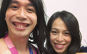 與「舉重女神」終於同框！無尊模仿郭婞淳：慶幸沒有把我舉起來