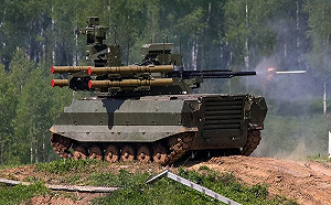 俄媒：俄羅斯「天王星-9」戰鬥機器人將首次亮相「西部-2021」戰略演習