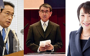 日自民黨總裁選舉今開跑 河野太郎劍指「陳腐的自民黨」安倍晉三