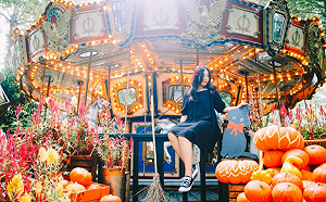 秋日微旅行 薰衣草森林「奇幻南瓜慶典」緋紅火焰雞冠花毯瑰麗吸睛