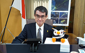 河野太郎獲石破茂支持惹惱安倍與麻生 恐得不償失