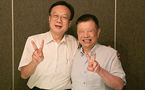 卓伯源曬與「鎢鋼大王」合照 信心喊話: 國民黨一定可以重返執政榮耀