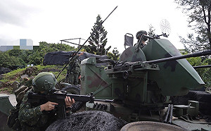 漢光演習第三作戰區淡水河守備  衛戍中樞阻敵滲透