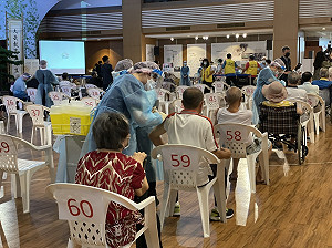 中央配撥AZ台中增配2萬劑每瓶接種11人 中市府:啟動應變機制