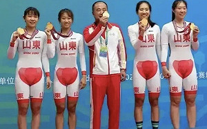 山東自行車隊服美學炸裂!重要部位一團紅設計驚呆眾人