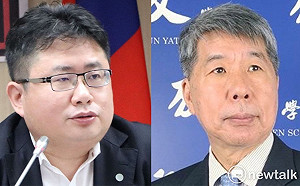 張亞中民調拉長紅 矢板明夫:背後有隻看不見的手為他做局