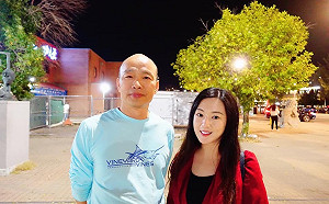 何庭歡「跟著月亮走到新世界」赴美求學 中秋節在芝加哥和韓國瑜賞月